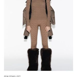 Zara JACQUARD THERMAL T-SHIRT  & Leggings THERMOLITE CORE
SKI COLLECTION